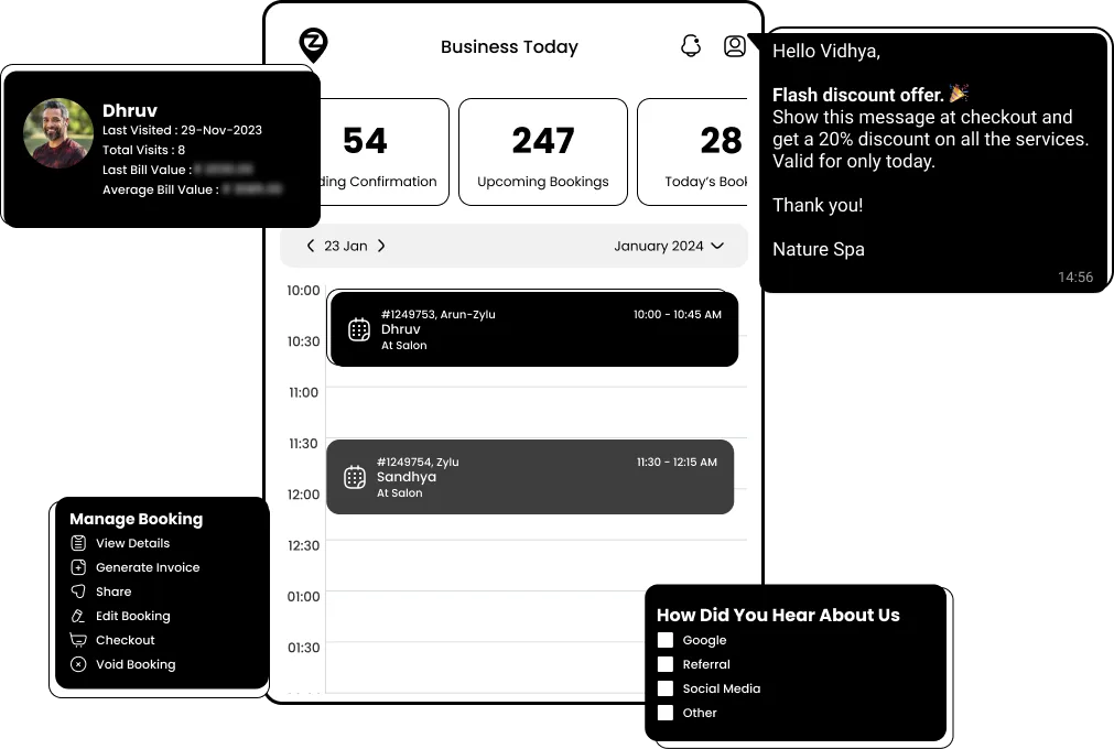 Zylu Seamless Salon Management Solutions